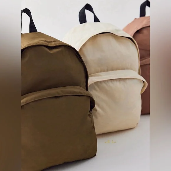 NEW BAGGU Large Nylon Backpack - Picture 8 of 9